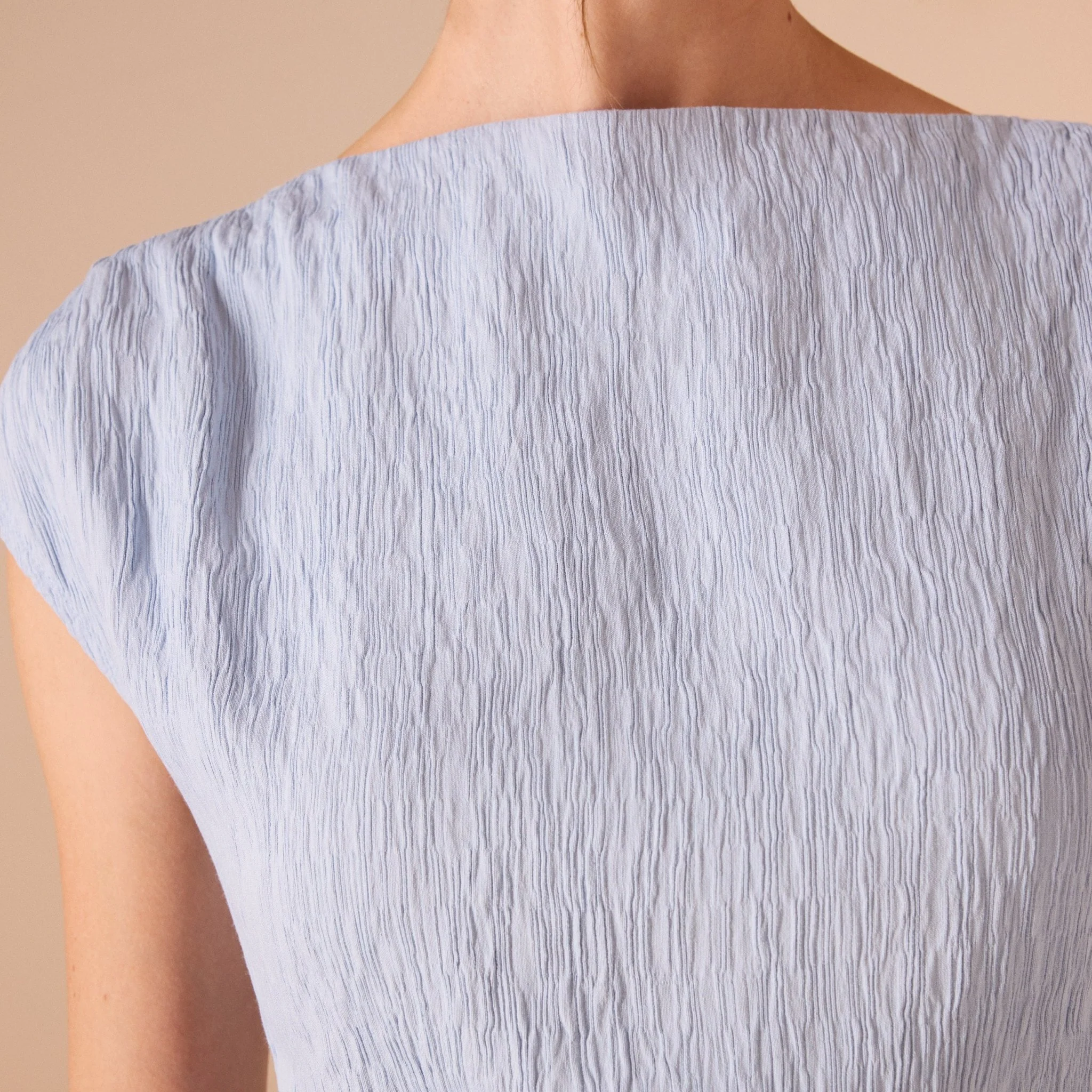 Cap Sleeve Crepe Top - Image 8