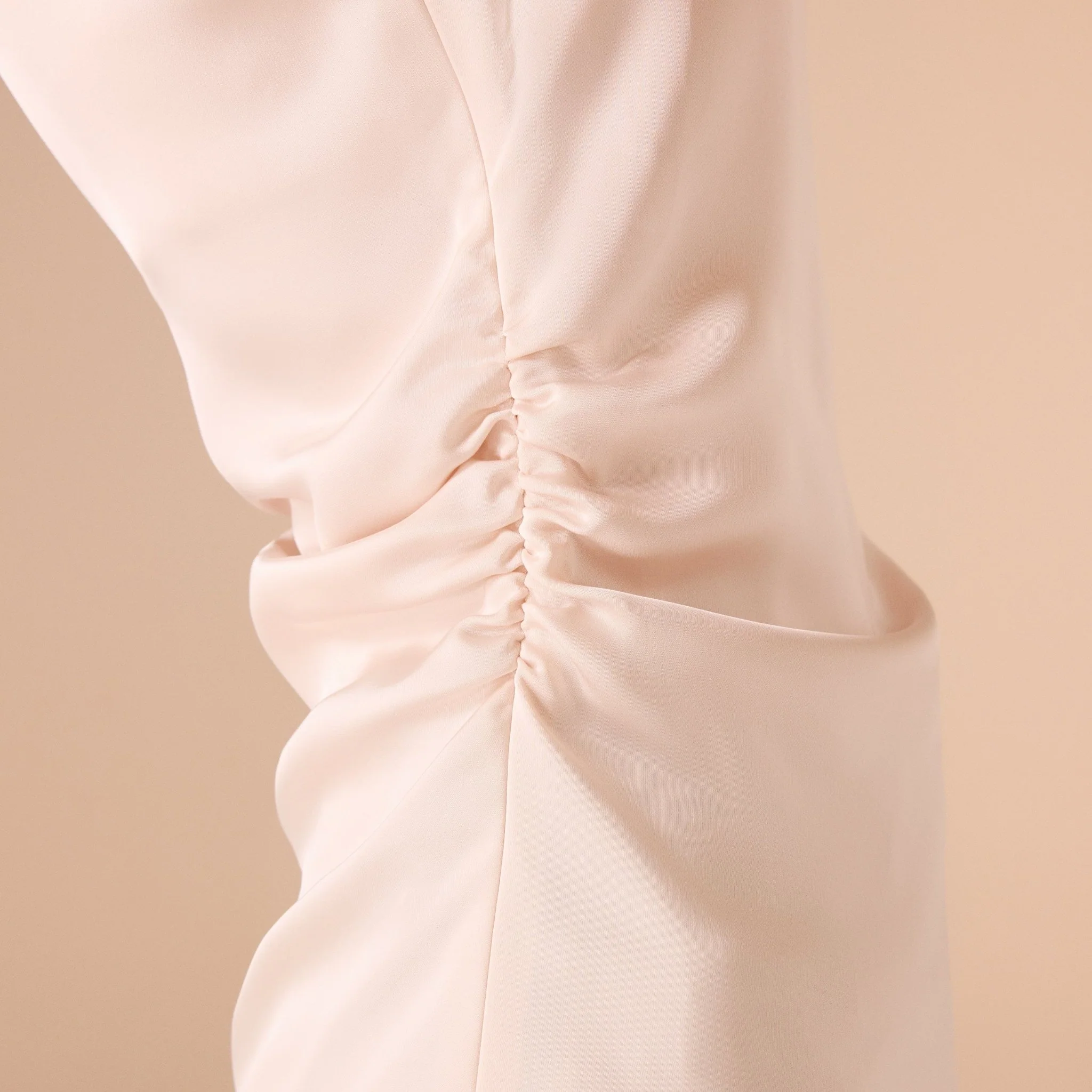 Draped Satin Effect Top - Image 6