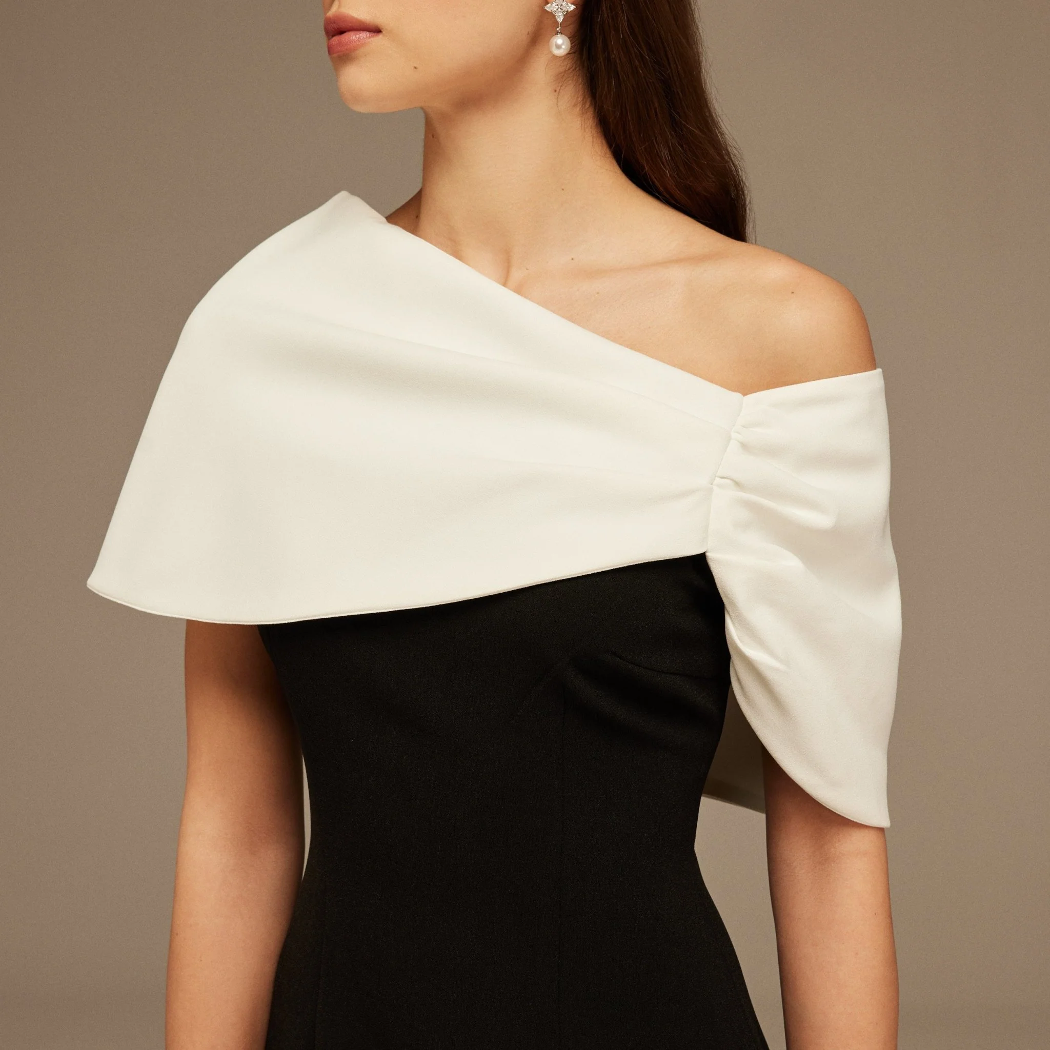 High Bare Shoulder Maxi Dress - Image 2