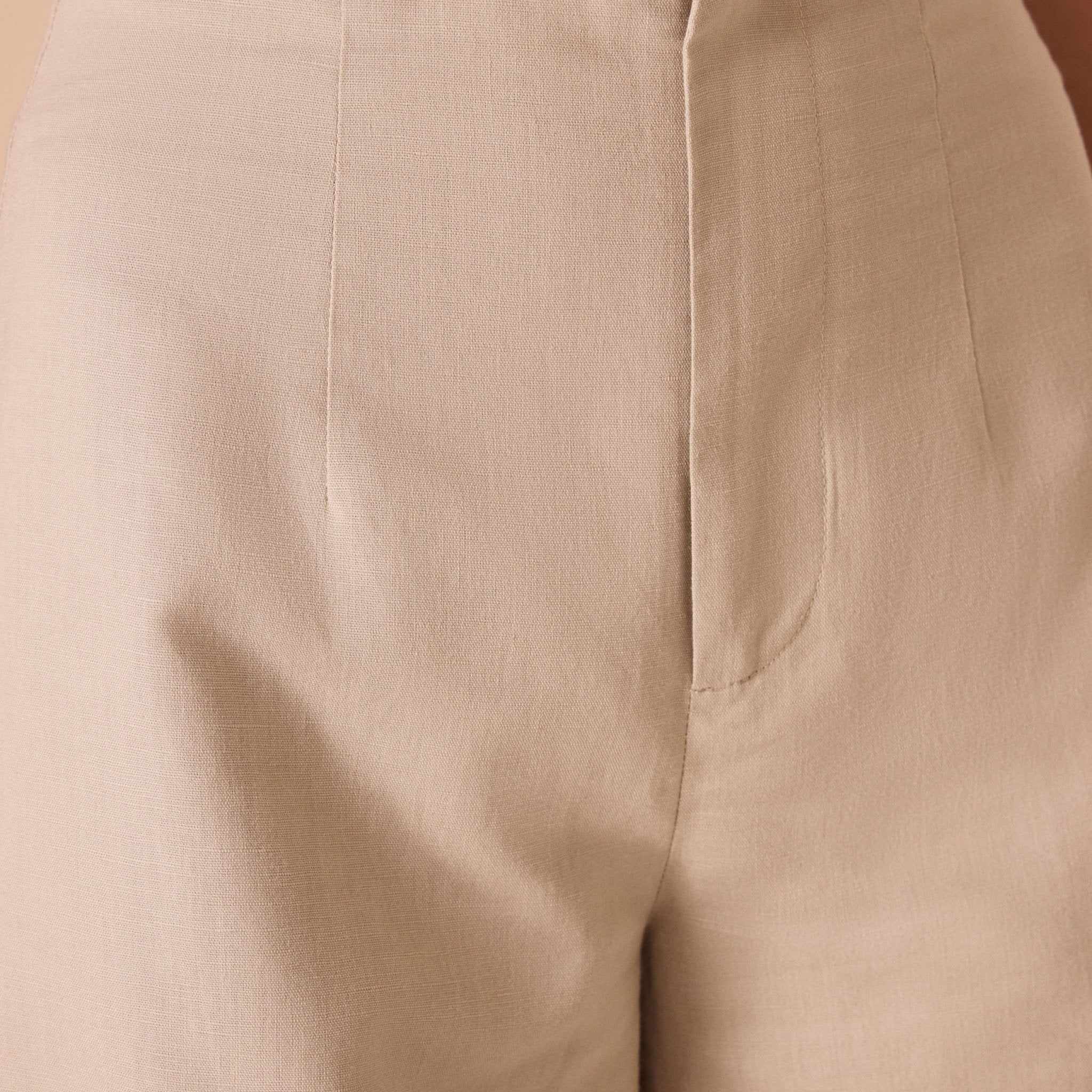 High Waist Linen Trouser - Image 5