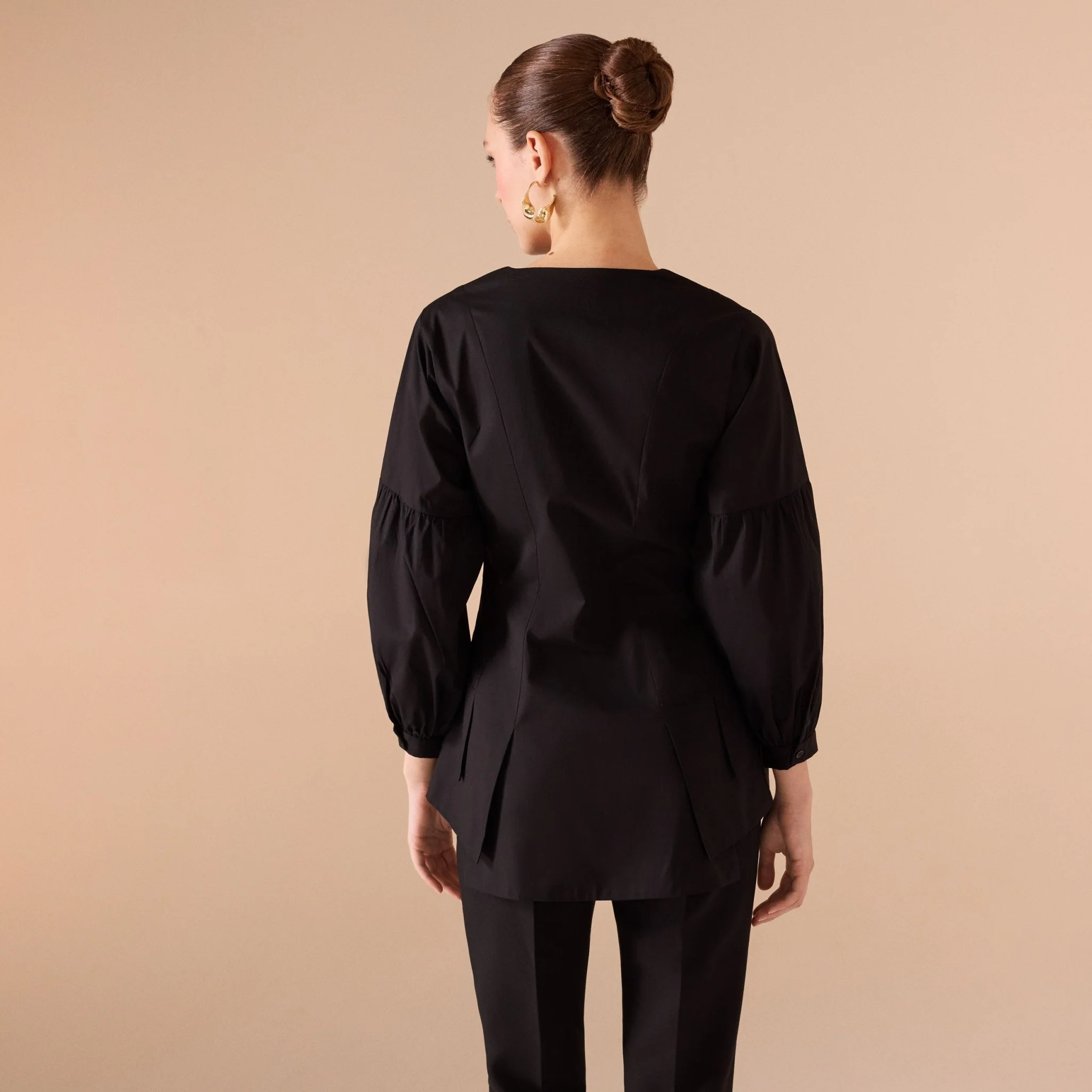 Long Sleeve Ruffled Shirt - Image 6