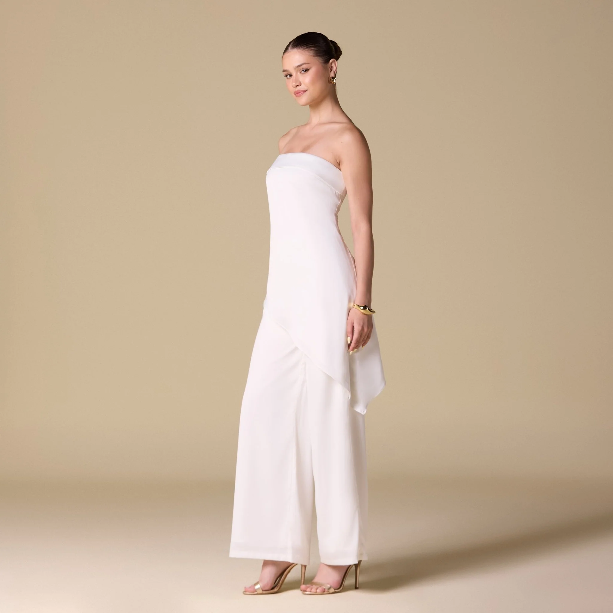 Strapless Draped Top - Image 3