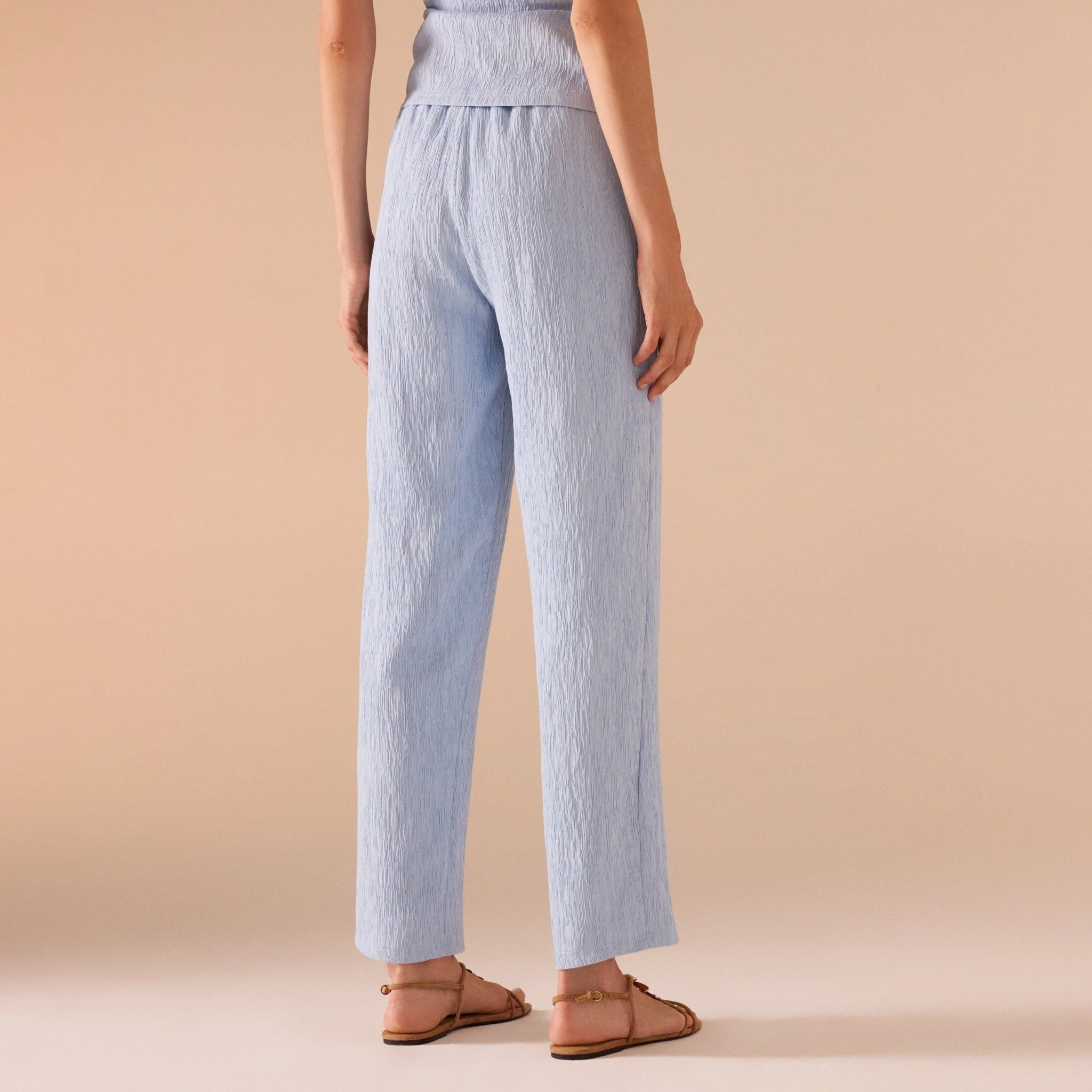 Textured Rayon Pants - Image 4