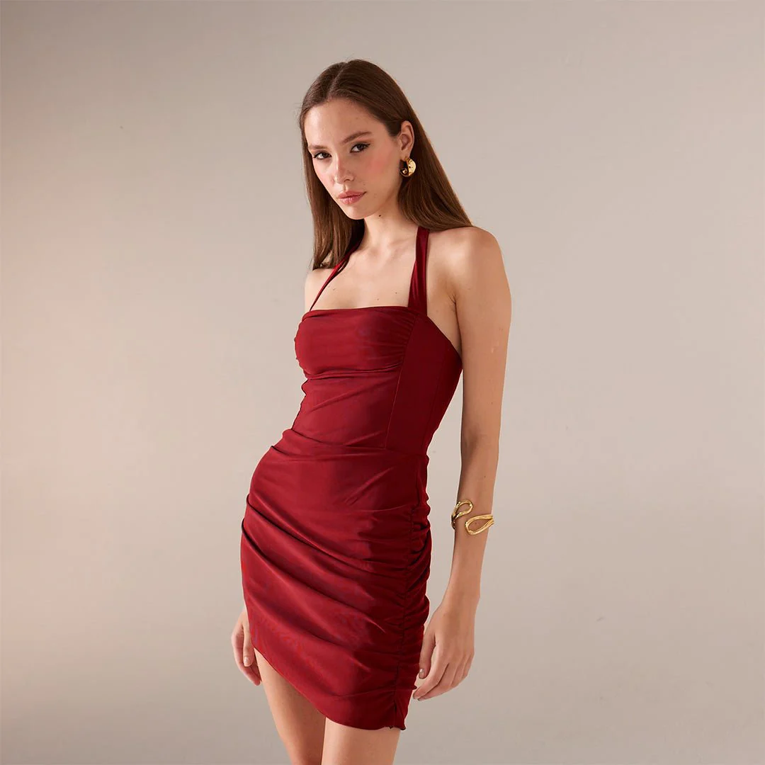 Tie neck swim dress - Image 6