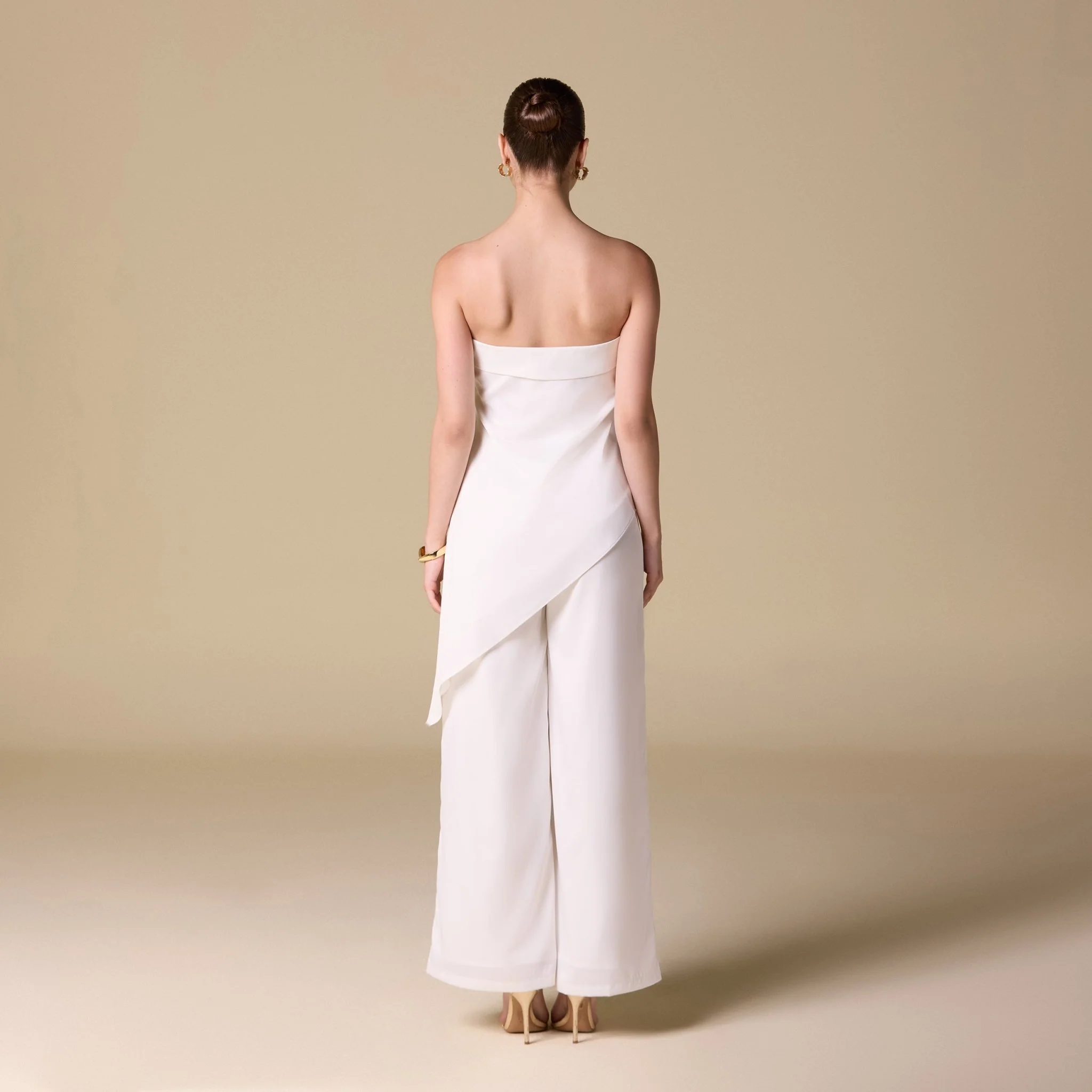 Wide Leg Satin Pants - Image 4